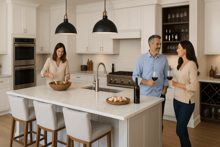 Designing for Entertaining: Creating Kitchen Spaces Perfect for Hosting in Cedar Park Homes